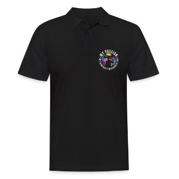 Mécanicien d’avion Ma passion Mon mécanicien d’avion - Polo Homme - noir - Devant - Kai (181cm)