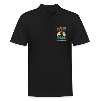 Salsa Dancer Morning Is Not My Time Salsa Music - Polo Homme - noir - Devant - Kai (181cm)