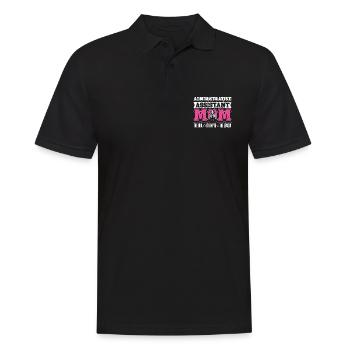 Administrative Assistant Mom The Idol Secretary - Men's Polo Shirt - black - Front - Kai (181cm)