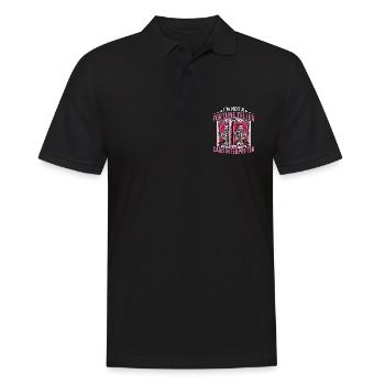 Lecture de tarot, je ne suis pas une diseuse de bonne aventure, cartomancie - Polo Homme - noir - Devant - Kai (181cm)