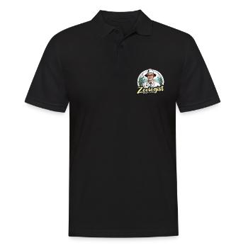 Zoologist Making Sense Of The Wild Animal Lover - Men's Polo Shirt - black - Front - Kai (181cm)