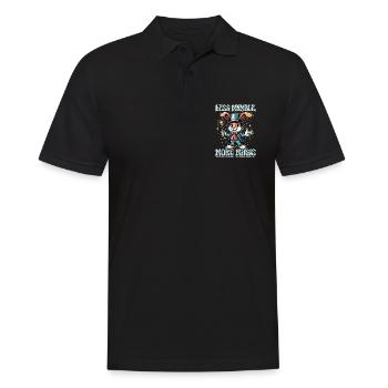 Orthophonie Moins de marmonnement Plus de pathologie magique - Polo Homme - noir - Devant - Kai (181cm)