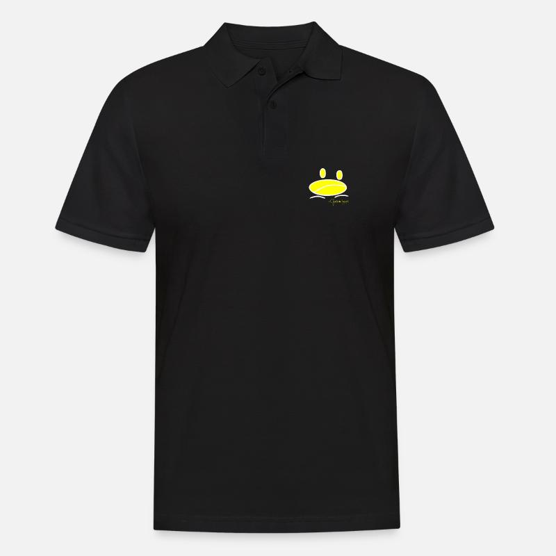 Froschmini © Chyropterum Innoxius - Männer Poloshirt - Schwarz