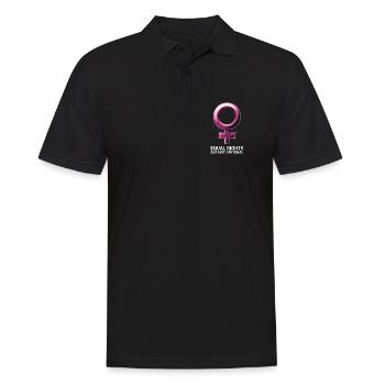Equal Rights Are Not Optional Feminism - Men's Polo Shirt - black - Front - Kai (181cm)