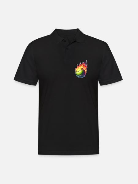 Tennis - Men's Polo Shirt - black