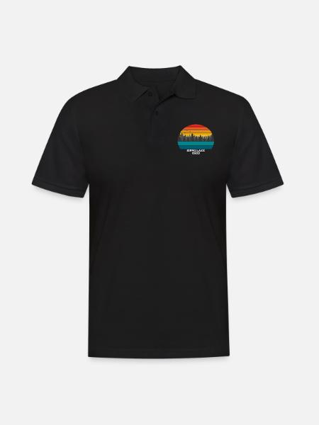 Lac Sippo Ohio - Polo Homme - noir