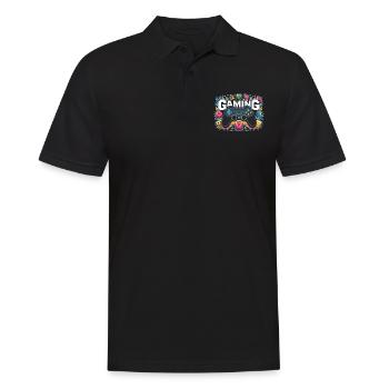 Jeux - Manettes - Polo Homme - noir - Devant - Kai (181cm)