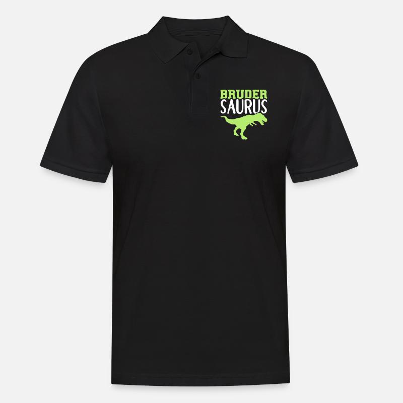 Bruder - Männer Poloshirt - Schwarz