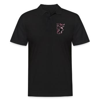 Chihuahua Chien Papillon 09 - Polo Homme - noir - Devant - Kai (181cm)