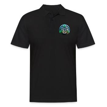 culture celte - Polo Homme - noir - Devant - Kai (181cm)