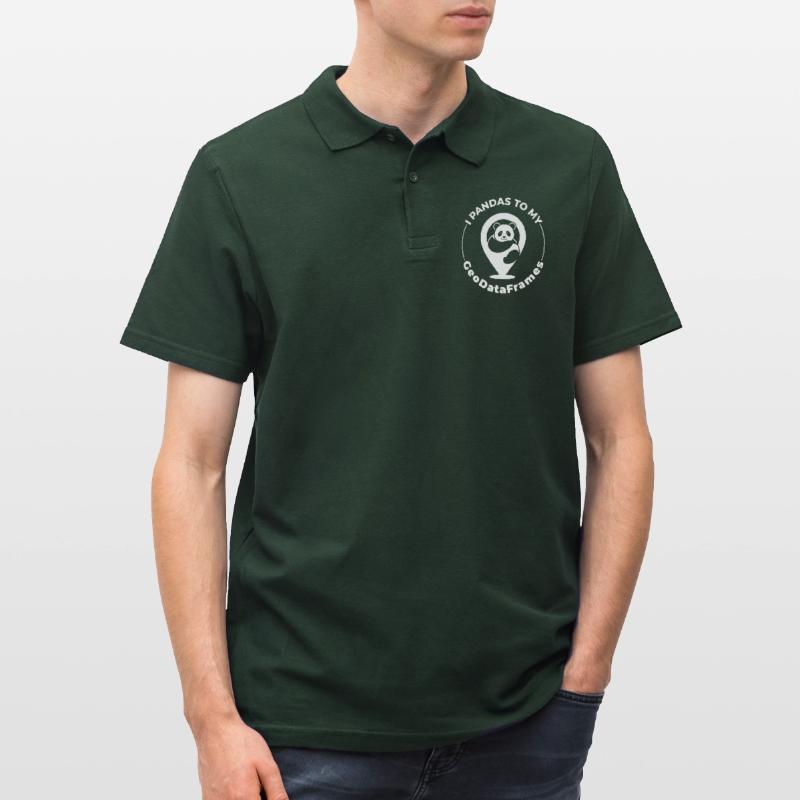 GeoDataFrames Pandas GIS Python Programmierung Männer Poloshirt