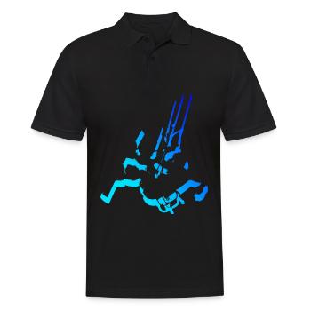 Women's Kitesurf Kitesurfing Men's Kitesurfing - Men's Polo Shirt - black - Front - Kai (181cm)