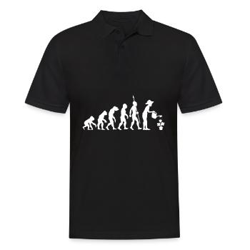 Evolution Jardin jardin plantes arrosage fleur - Polo Homme - noir - Devant - Kai (181cm)