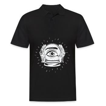 Clairvoyant Crystal Ball Fortune Teller Future - Polo Homme - noir - Devant - Kai (181cm)