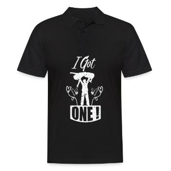 Bachelor party engagement groom bride - Men's Polo Shirt - black - Front - Kai (181cm)