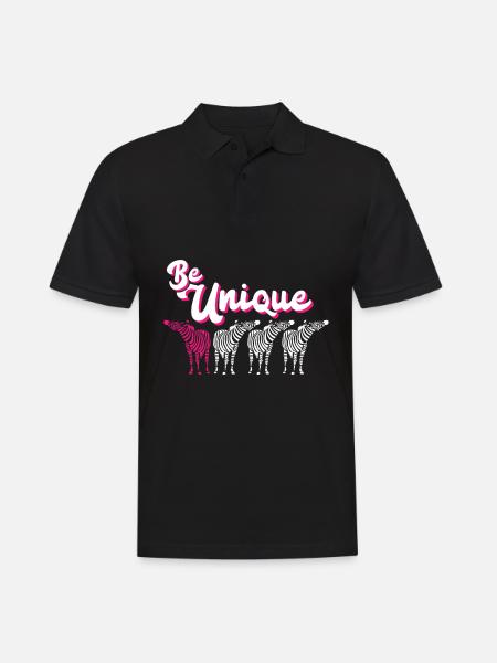 Déguisement d'animaux zoo - Polo Homme - noir