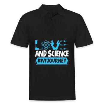 Infertilité lors de la journée scientifique FIV guerrier - Polo Homme - noir - Devant - Kai (181cm)