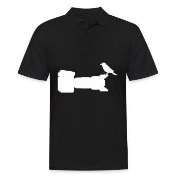 Photographe photographie photographie oiseau - Polo Homme - noir - Devant - Kai (181cm)