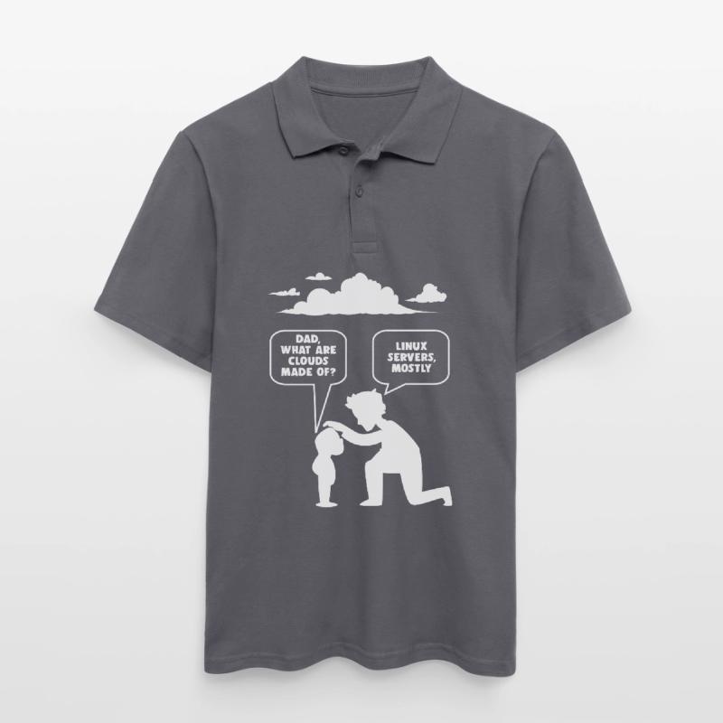 Linux software developer computer programmer Men's Polo Shirt