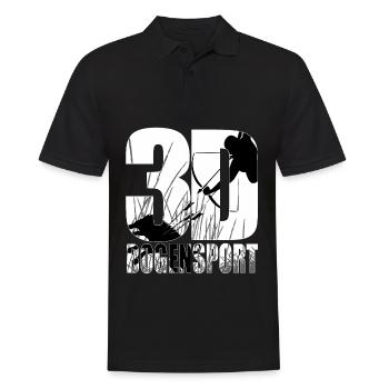 Tir à l'arc - Tir à l'arc 3D - Polo Homme - noir - Devant - Kai (181cm)