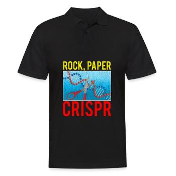 Crispr Funny Biology Student Science Biologist DNA - Polo Homme - noir - Devant - Kai (181cm)
