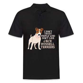 Jack Russell Terriers - Polo Homme - noir - Devant - Kai (181cm)