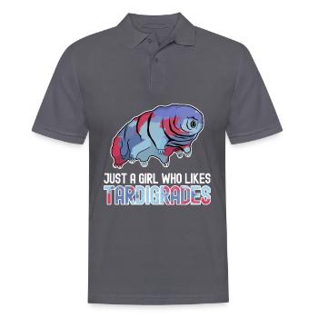 Tardigrade Tardigrades Water Bear - Men's Polo Shirt - charcoal grey - Front - Nico (186cm)