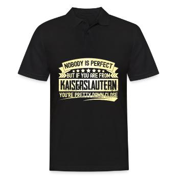 Kaiserslautern perfect Kaiserslautern - Men's Polo Shirt - black - Front - Kai (181cm)