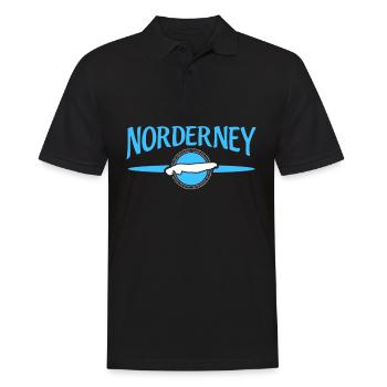 Norderney Île de la mer du Nord Mer du Nord - Polo Homme - noir - Devant - Kai (181cm)