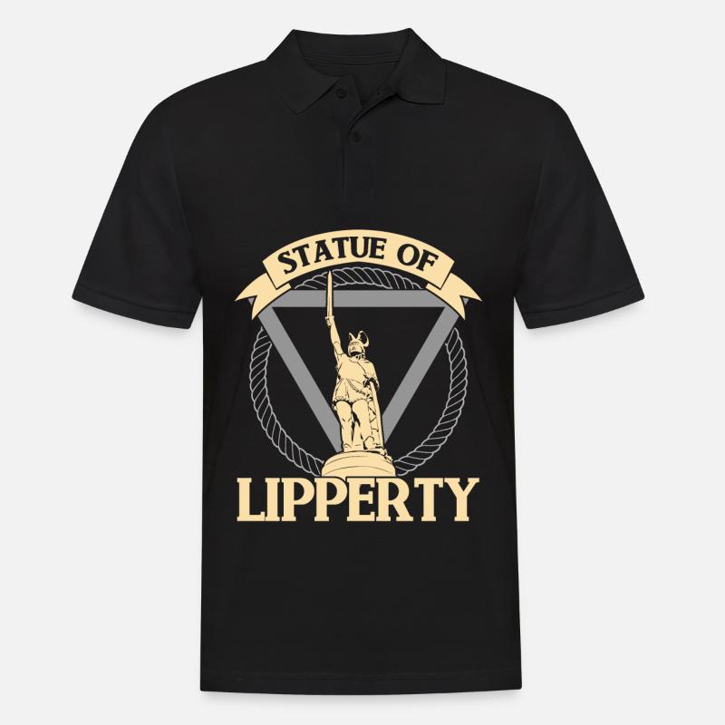 Hermann Monument Statue de Lipperty - Polo Homme - noir