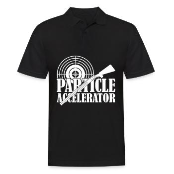 Schützenverein Witz Gewehr Sportschütze - Men's Polo Shirt - black - Front - Kai (181cm)