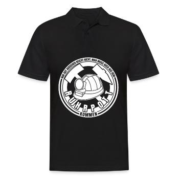 Exploitation minière de la région de la Ruhr Disant Ruhrpott - Polo Homme - noir - Devant - Kai (181cm)