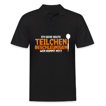 Dart Dartpfeil Dartpfeile Darts - Männer Poloshirt - Schwarz - Vorne - Kai (181cm)