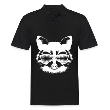 Synthétiseur Raccoon Synthétiseurs modulaires - Polo Homme - noir - Devant - Kai (181cm)