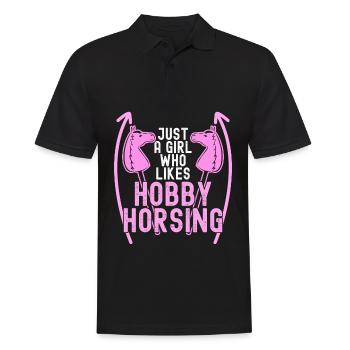 Steckenpferd Hobbyhorse Cheval de loisir - Polo Homme - noir - Devant - Kai (181cm)