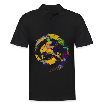 Qigong Qi Gong Karaté Chigong - Polo Homme - noir - Devant - Kai (181cm)