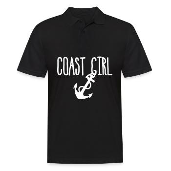 Rostock Flensburg Lübeck Grömitz Kiel - Men's Polo Shirt - black - Front - Kai (181cm)