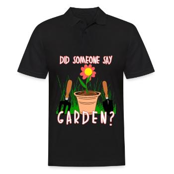 Galabauer Landscape Gardener Horticulture - Men's Polo Shirt - black - Front - Kai (181cm)