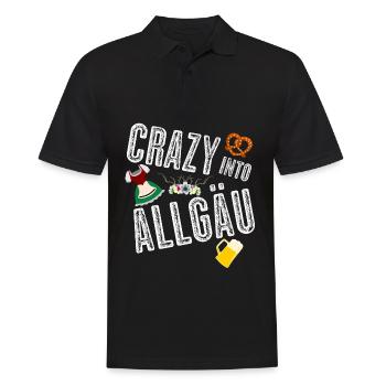 Allgäu Holiday Dirndl Beer Alps Allgäuer - Polo Homme - noir - Devant - Kai (181cm)
