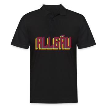 Alpes de l’Allgäu Allgäuerin Allgäuer - Polo Homme - noir - Devant - Kai (181cm)