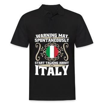 Sardaigne Corse Sicile Italie - Polo Homme - noir - Devant - Kai (181cm)