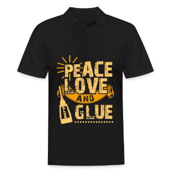 Modellbau Tabletop Spruch Modellbauer - Männer Poloshirt - Schwarz - Vorne - Kai (181cm)