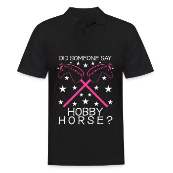 Hobby Horse Hobby Horse Blague Hobbyhorse - Polo Homme - noir - Devant - Kai (181cm)