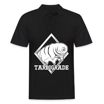 Tardigrade Wasserbär Tardigrades - Männer Poloshirt - Schwarz - Vorne - Kai (181cm)
