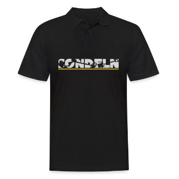 Sondeln Witz Metalldetektor Sondler - Männer Poloshirt - Schwarz - Vorne - Kai (181cm)