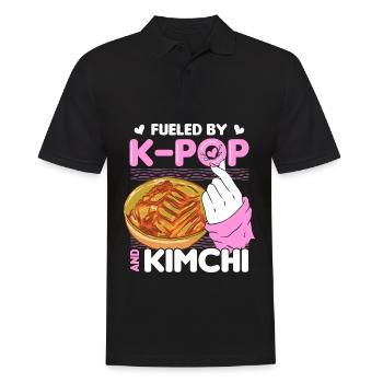 Kimchi Liebhaber Koreanische Küche Essen Geschenke - Männer Poloshirt - Schwarz - Vorne - Kai (181cm)