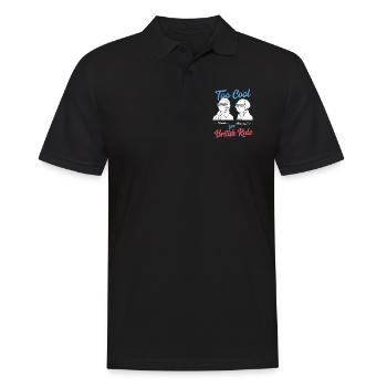 Trop cool pour british rule gift - Polo Homme - noir - Devant - Kai (181cm)