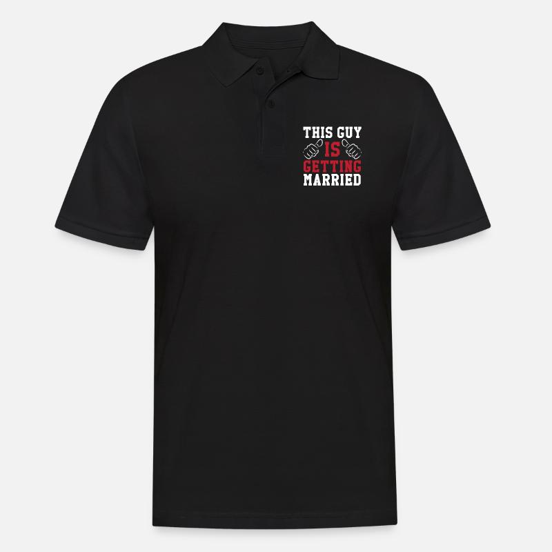 Junggesellenabschied - Männer Poloshirt - Schwarz