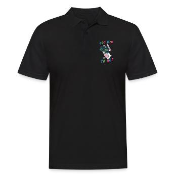 Too Hip To Hop Easter Basket Stuffers Toddlers - Men's Polo Shirt - black - Front - Kai (181cm)