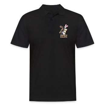 French Bulldog Easter Toddlers Dogs Kids Vintage - Men's Polo Shirt - black - Front - Kai (181cm)